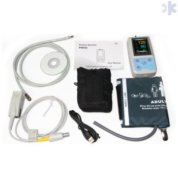 Monitor PM50 – Monitor portátil de tensão arterial, saturação de oxigénio e pulso