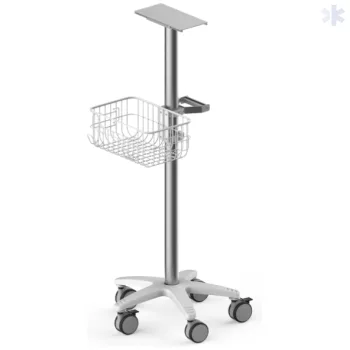 Suporte rodado para monitores de sinais vitais