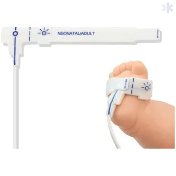 Sensor SpO2 Neonatal/Adulto descartável compatível com Masimo ou  Nellcor - Image 2