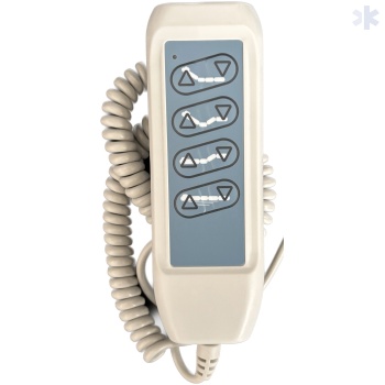 Comando 8 pinos / 6 botões para cama eléctrica compatível com L&K HB33-00