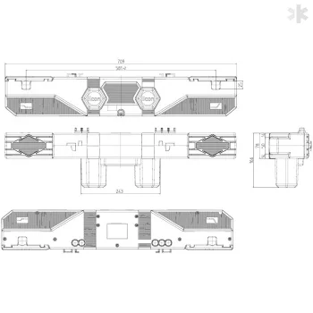 Motor de cama ilcoFlexx 581 - Image 2