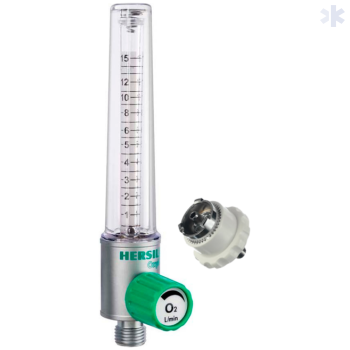 Debitómetro de Oxigénio: 0-5 Lt/min